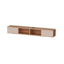 Hanah Home Soporte de TV Mayer - Atlantic Pine, Beige